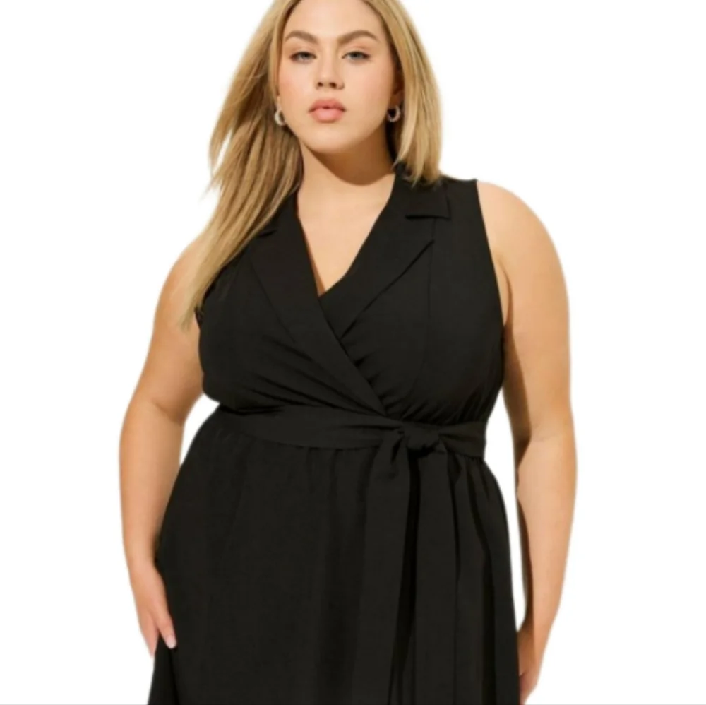 Torrid Size 6 Twill Midi Shirtdress - Picture 2 of 4